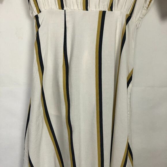 Sancia Anika Womens Dress Small Party Cocktail Midi Linen Blend Beach Lagenlook - Picture 11 of 14